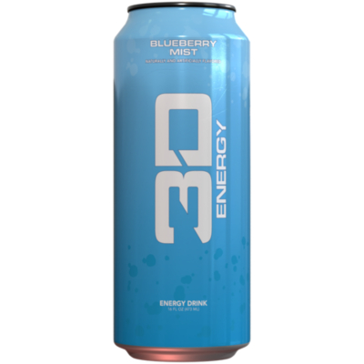 Energy Drink - Blueberry Mist (12 Drinks/16 Fl. Oz. Each)