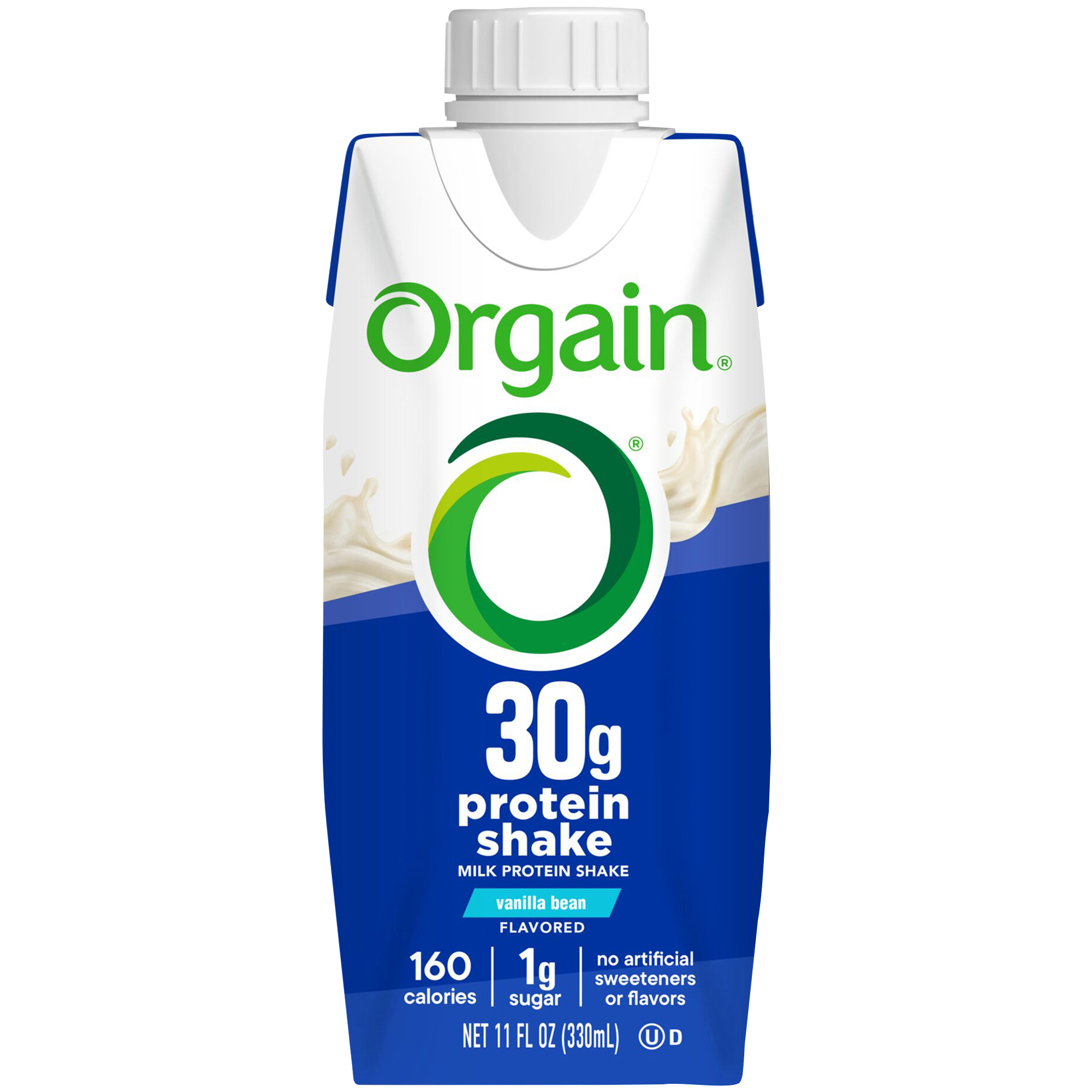 Milk Protein Shake  30g Protein  Vanilla Bean 11 Fl Oz  4 Drinks
