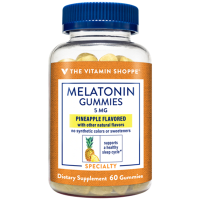 Melatonin Gummies - 5 MG - Pineapple (60 Gummies)