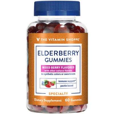 Elderberry Gummies - Immune Support & Pectin Based - Mixed Berry (60 Gummies)