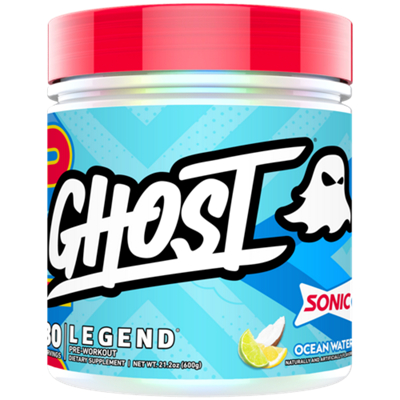 GHOST Legend V4 Pre-Workout - Sonic Ocean Water (21.2 Oz. / 30