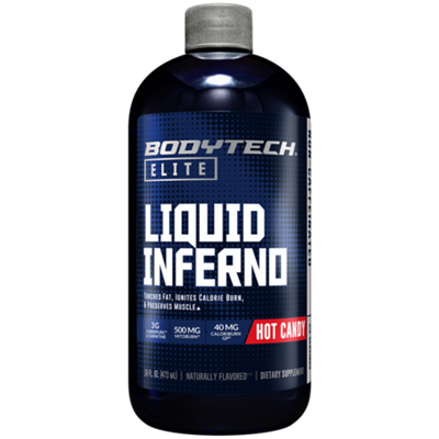 Liquid Inferno - 3g Carnipure L Carnitine, 500 mg Mitoburn & 40 mg Caloriburn GP (31 Servings)