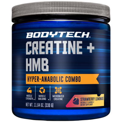 Creatine + HMB – Hyper-Anabolic Combo – Strawberry Lemonade (11.64