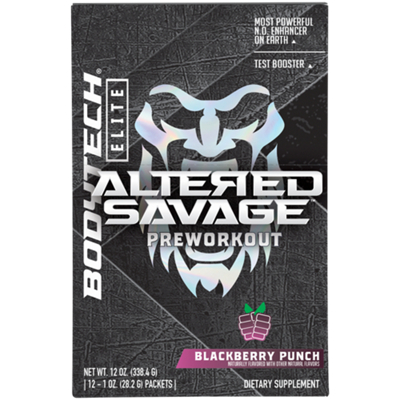 Altered Savage Preworkout - Blackberry Punch (12 Packets)