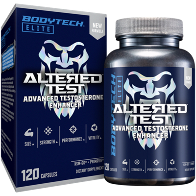 ALTERED TEST - Advanced Testosterone Enhancer with Longjax Extract (120 Capsules)