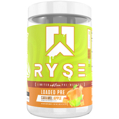 Loaded Pre – High-Stim Pre-Workout – Caramel Apple Limited Time Flavor (14.2 oz./30 Servings)