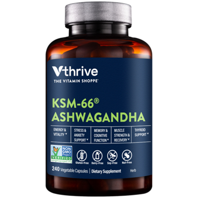 KSM-66 Ashwagandha - Stress & Anxiety Support - 300 MG (240 Capsules)