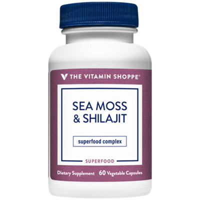 Sea Moss & Shilajit - Superfood Complex (60 Vegetable Capsules)