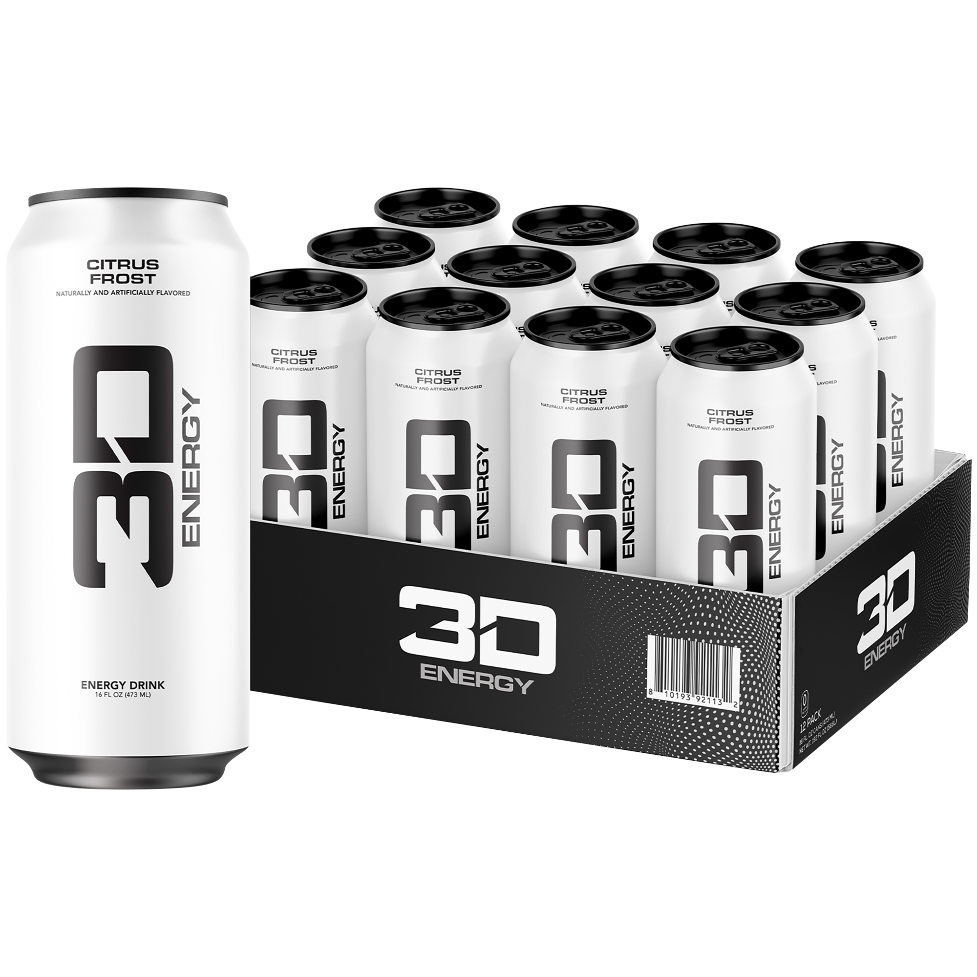 Energy Drink  Citrus Frost 12 Drinks16 Fl Oz Each