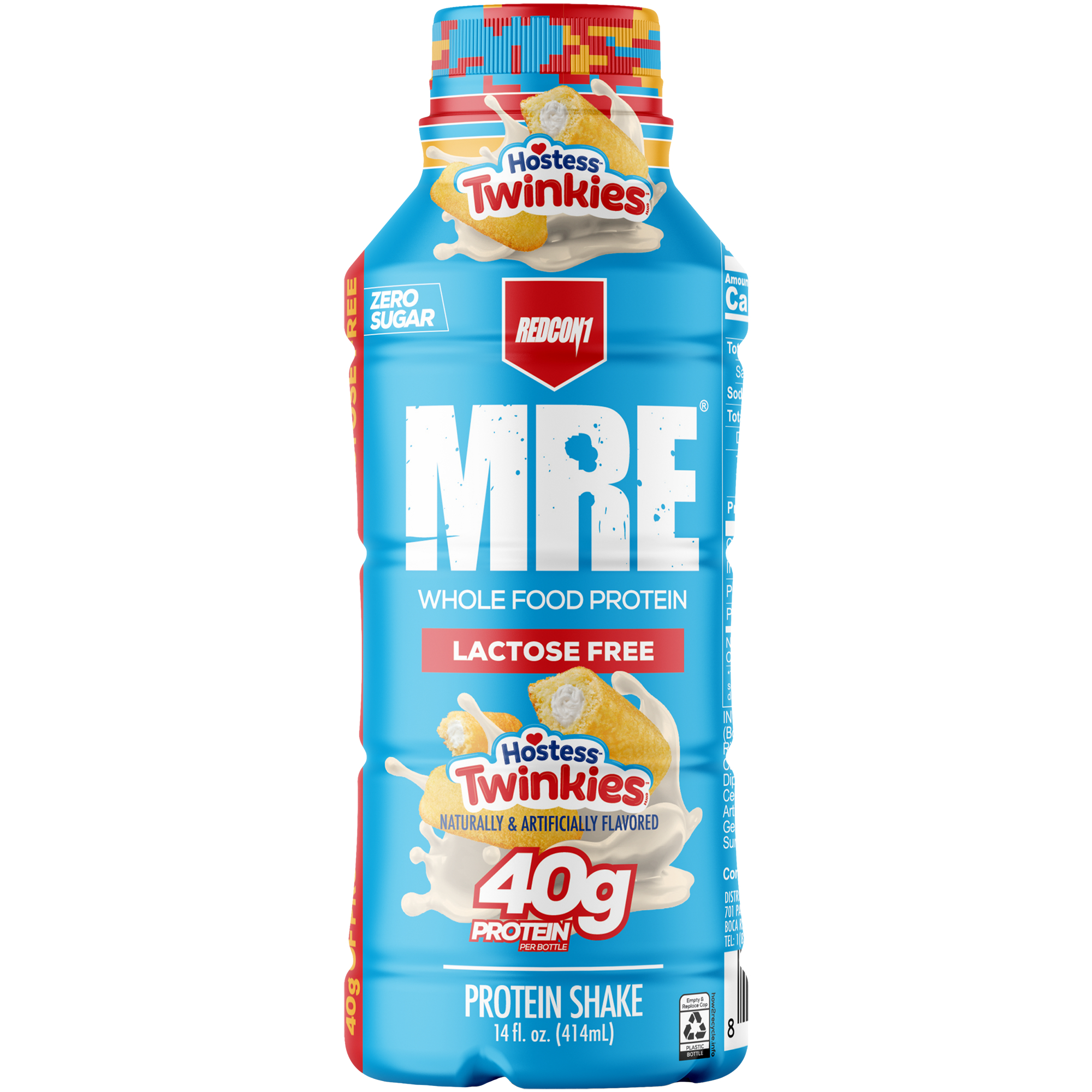 MRE Protein Shake  40g Protein  Hostess Twinkies 14 Fl Oz  12 Drinks