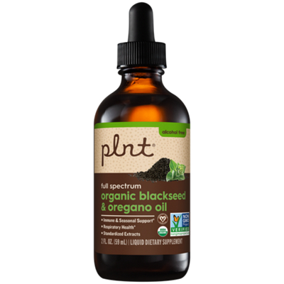 Organic Blackseed & Oregano Oil - Immune & Seasonal Support - Respiratory Health (2 fl oz.)