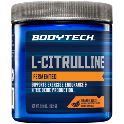 L-Citrulline - Fermented - Supports Exercise Endurance & Nitric Oxide Production - Orange Blast (9.9 oz./60 Servings)