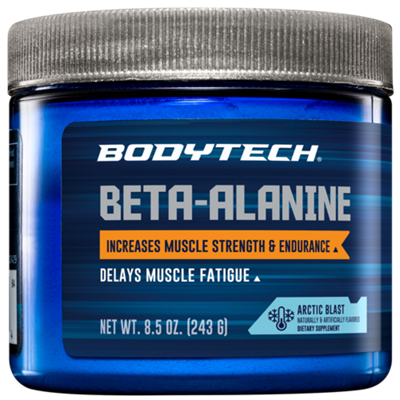 Beta Alanine - Increases Muscle Strength & Endurance - Delays Muscle Fatigue - Artic Blast (8.5 oz.)