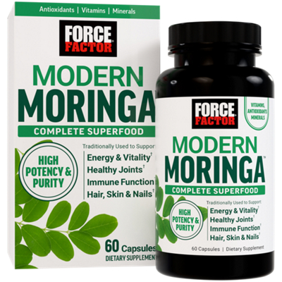 Modern Moringa - Complete Superfood - High Potency & Purity (60 Capsules)