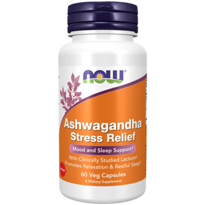 Ashwagandha Stress Relief with Lactium (60 Capsules)