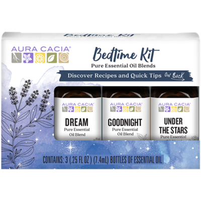 Bedtime Kit Pure Essential Oil Blends - Dream, Goodnight & Under the Stars (3 Count)