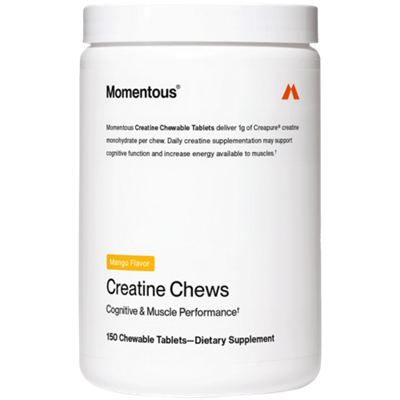 Creatine Chews with 1g Creapure – Mango (150 Chewable Tablets)