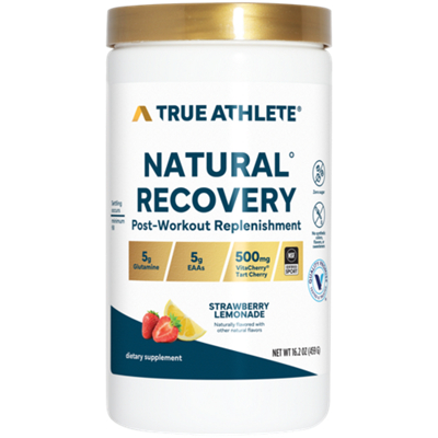 Natural Recovery – Post-Workout Replenishment Formula – Strawberry Lemonade (30 Servings)