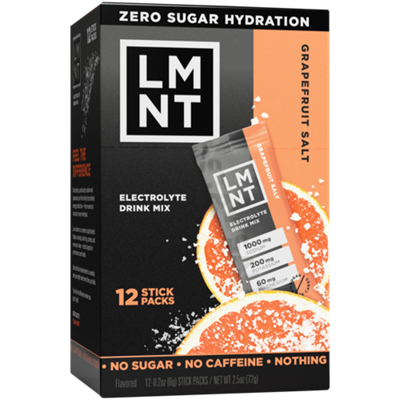 Electrolyte Drink Mix - Grapefruit Salt (12 Stick Packs)