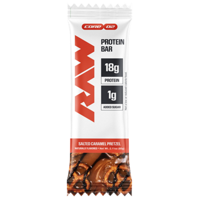 Protein Bar - 18g Protein - Salted Caramel Pretzel (12 Pack)
