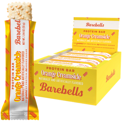 Protein Bar - 20g Protein - Orange Creamsicle (12 Bars)