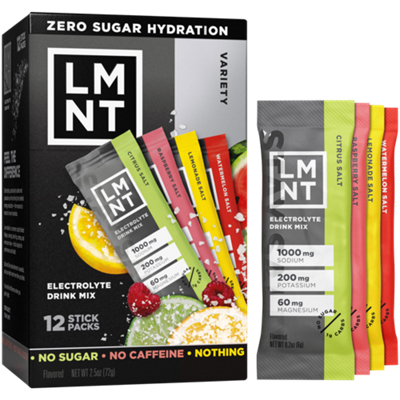 Electrolyte Drink Mix - Variety Pack (12 Stick Packs)