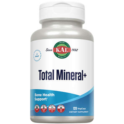 Total Mineral+ - Bone Health Support (120 Vegetable Capsules)