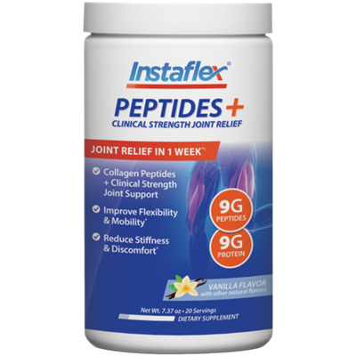 Peptides + Powder for Joint Support with 9g Peptides - Vanilla (20 Servings)