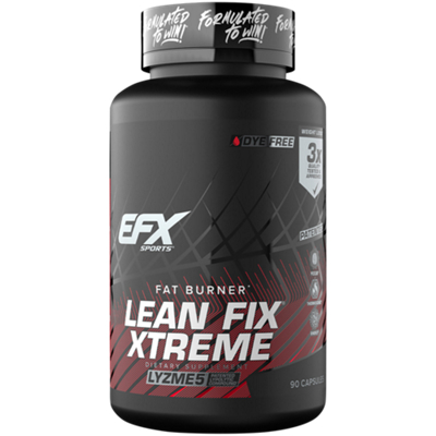 Lean Fix Xtreme - Fat Burner - Dye Free (90 Capsules) by EFX