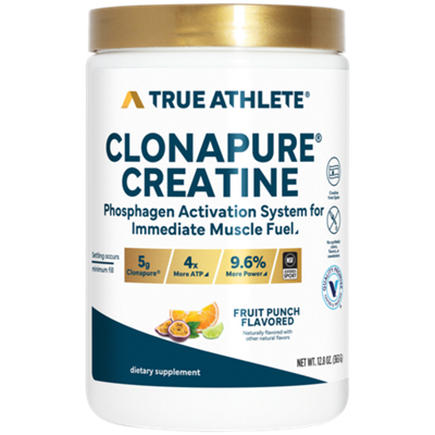 Clonapure Creatine – Supports Increased Power, Energy, and Endurance – Fruit Punch (55 Servings)