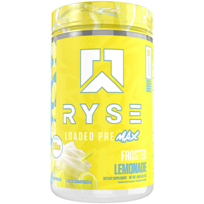 Loaded Pre Max Pre-Workout Powder - Frosted Lemonade (25 Servings)