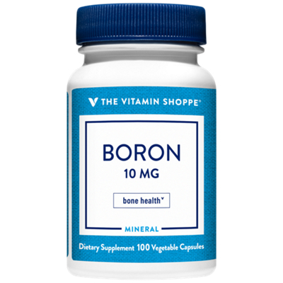Boron - 10 mg- Bone Health (100 Vegetable Capsules)