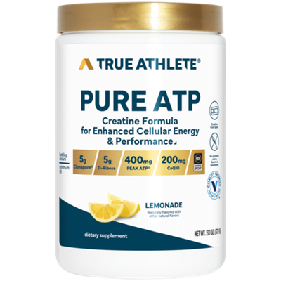 Pure ATP – Creatine Formula for Cellular Energy & Performance Support - Lemonade (30 Servings)
