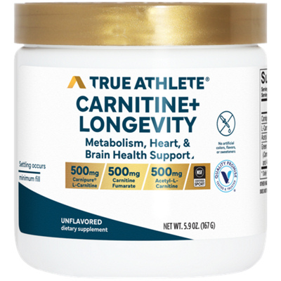 Carnitine+ Longevity – Support for Metabolic, Heart, and Brain Health (90 Servings)