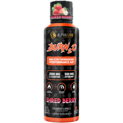 Burn 2 O - Non Stim Thermogenic + Performance Aid - Shred Berry (31 Servings)