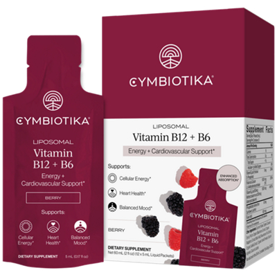 Vitamin B12 & B6 - Energy + Cardiovascular Support - Berry (12 Packets)