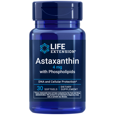 Astaxanthin with Phospholipids - Supports DNA & Cellular Health (30 Softgels)