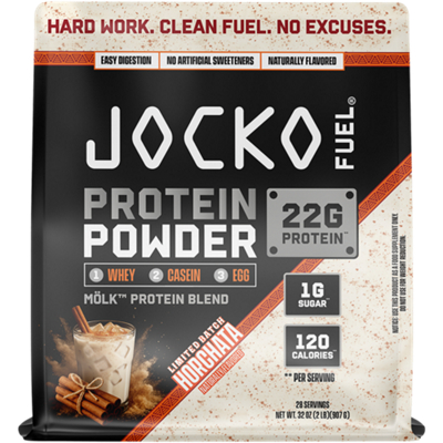 Molk Protein Powder with Probiotics and Digestive Enzymes – Time-Release Blend – Horchata (2 lbs./28 Servings)