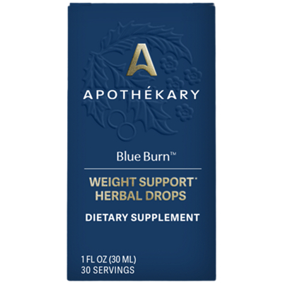 Blue Burn Weight Support - Herbal Drops - (1 fl oz./30 Servings)