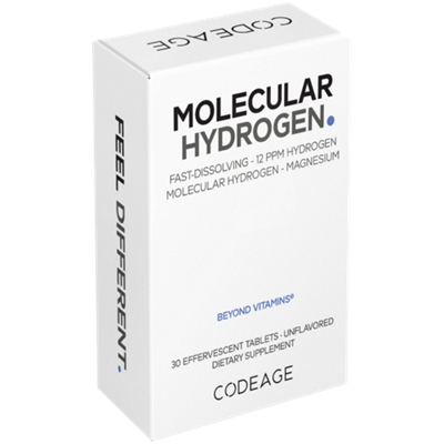 Molecular Hydrogen Fast Dissolving Tablets - 12 PPM Molecular Hydrogen & Magnesium (30 Tablets)