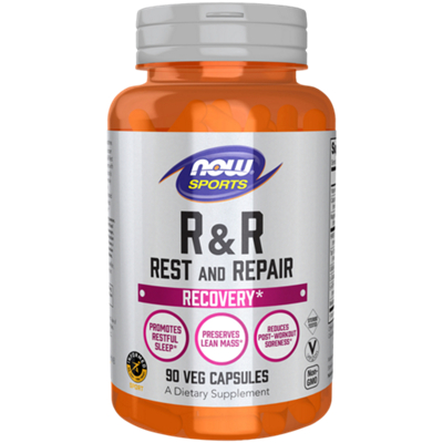 Rest & Repair Recovery - Promotes Restful Sleep & Reduces Post Workout Soreness (90 Veg Capsules)