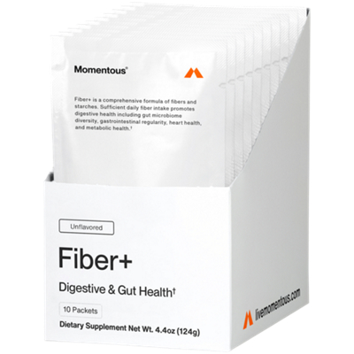 Fiber + Powder Packets for Digestive & Gut Health - Unflavored (10 Single Serving Packets)