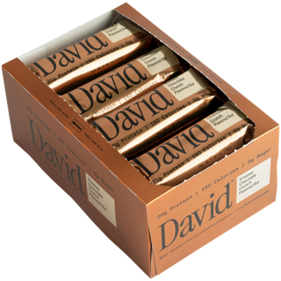 Bronze Protein Bar - 20g Protein -  Smores Chocolate (12 Bars)