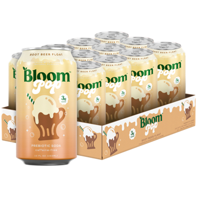 Prebiotic Soda - 3g Sugar - Root Beer (12 fl oz/2 Pack)