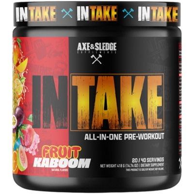 Intake All-In-One Pre-Workout Powder - Fruit Kaboom (20 Servings)