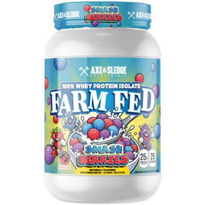 Farm Fed Whey Protein Isolate - Smash Berries (25 Servings)