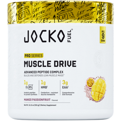 Muscle Drive Advanced Peptide Complex - Builds & Defends Lean Muscle Mass - Mango Passionfruit (11.11 oz./30 Servings)