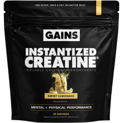 Instantized Creatine - Mental & Physical Performance - Sweet Lemonade (40 Servings)