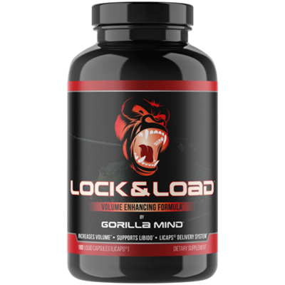 Lock & Load - Volume Enhancing Formula for Libido Support (180 Capsules)