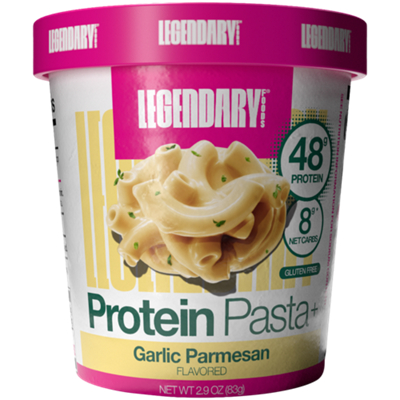 Protein Pasta+ with 48g Protein - Garlic Parmesan (6 Pack / 2.9 Ounce per Serving)